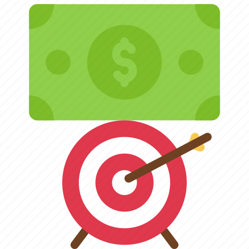 Financial, goals, tagets, target, money icon - Download on Iconfinder