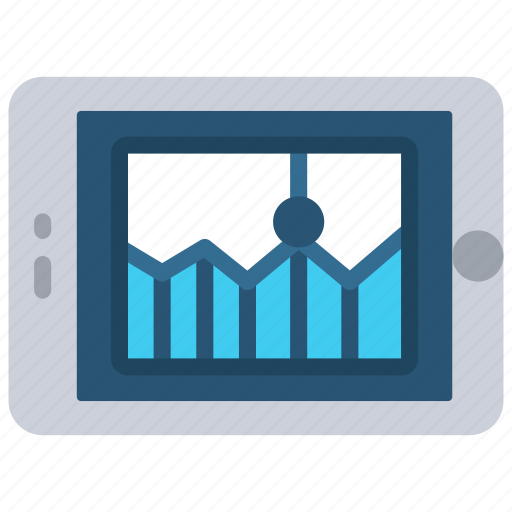 Stock, market, tablet, stockmarket, device icon - Download on Iconfinder