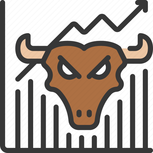 Bull, market, bullish, stockmarket icon - Download on Iconfinder