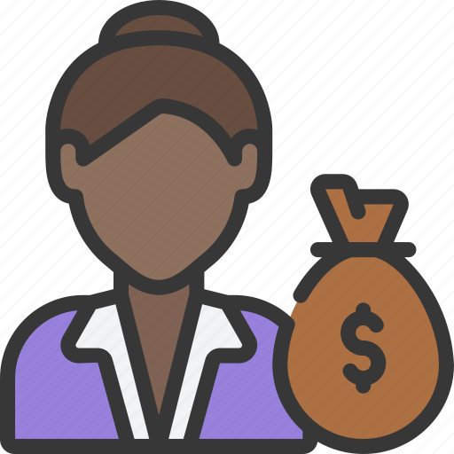 Investor, female, avatar icon - Download on Iconfinder