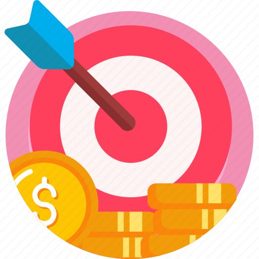 Investment, target, bullseye, goal, focus, aim icon - Download on Iconfinder