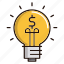 bulb, business, idea, investing, investments, light 