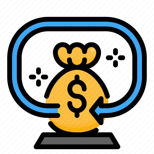 Roi, return, investment, financial, asset, allocation, business icon - Download on Iconfinder
