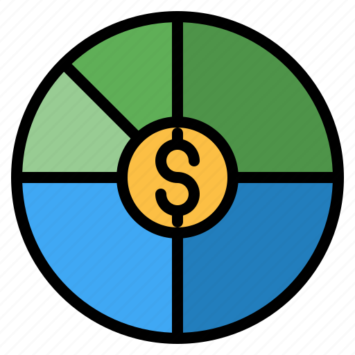 Pie, chart, investment, financial, diversification, portfolio, management icon - Download on Iconfinder