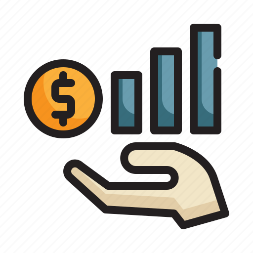 Graph, growth, interest, cash, business, marketing, chart icon - Download on Iconfinder