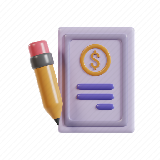 Agreement, 3d icon, 3d render, 3d finance, 3d investment, finance, money 3D illustration - Download on Iconfinder