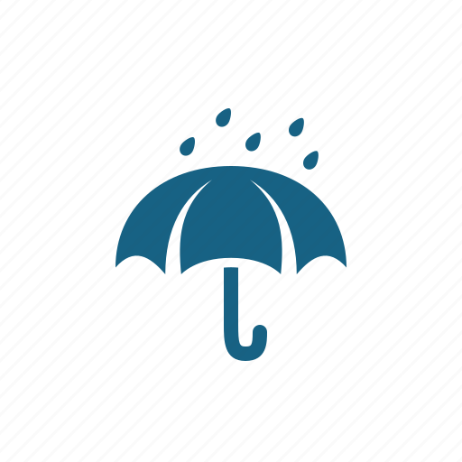 Rain, raining, umbrella, weather icon - Download on Iconfinder