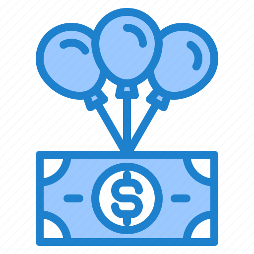 Balloon, business, dollar, finance, money icon - Download on Iconfinder
