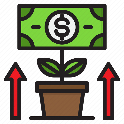 Currency, dollar, finance, growth, money icon - Download on Iconfinder