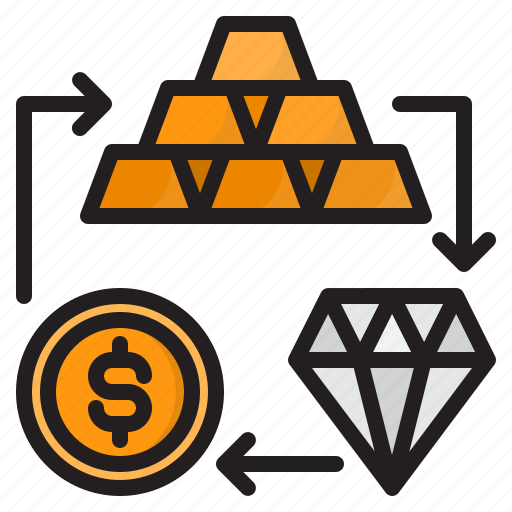 Business, diamond, gold, investment, money icon - Download on Iconfinder