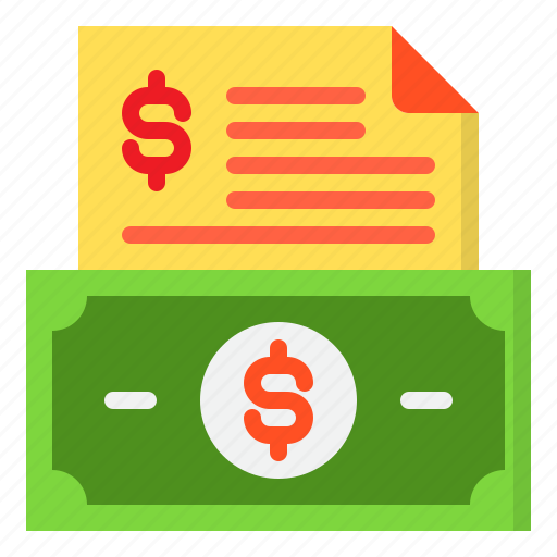 Bill, business, cash, money, receipt icon - Download on Iconfinder