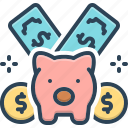money, piggy bank, cash, coin, penny pinching, monetary, saving, dollar