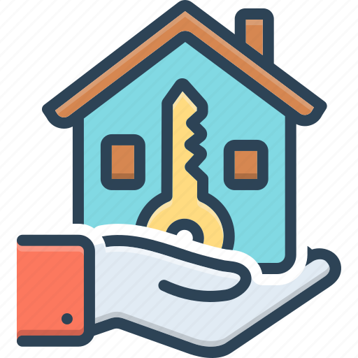 Ownership, proprietorship, owned, holdings, resident, individually, property icon - Download on Iconfinder