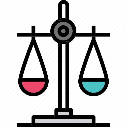 Balance, choice, decision, justice, law, scale, scales icon - Download on Iconfinder