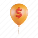 money, ballon, dollar, payment, balloon, finance, cash, currency, bubble 