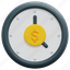 clock, time, investment, invest, money, investing, finance, 3d 
