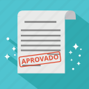 approve, approved, aprovado, bill, document, invoice, order