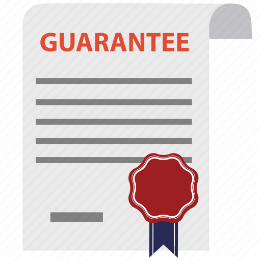 Document, emblem, guaranted, guarantee, guaranty, satisfaction, warranty icon - Download on Iconfinder