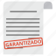 document, garantizado, guarantee, guaranteed, guaranty, satisfaction, warranty 