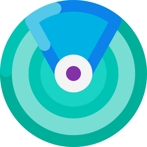 Application, find my, radar, device icon - Free download