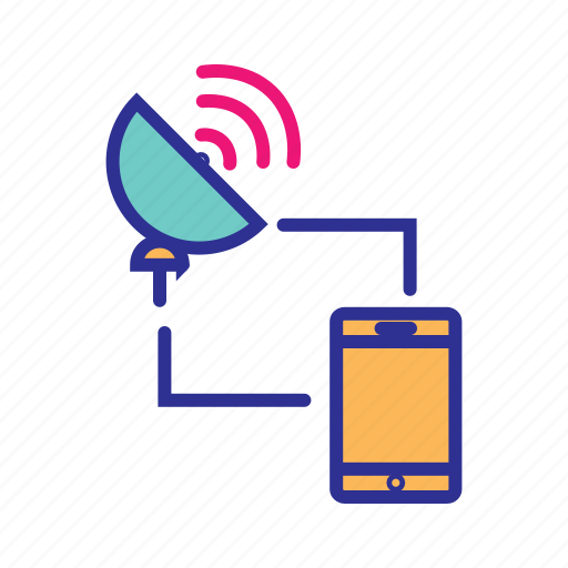 Dish, internet, internet of things, iot, mobile communication, mobile network icon - Download on Iconfinder