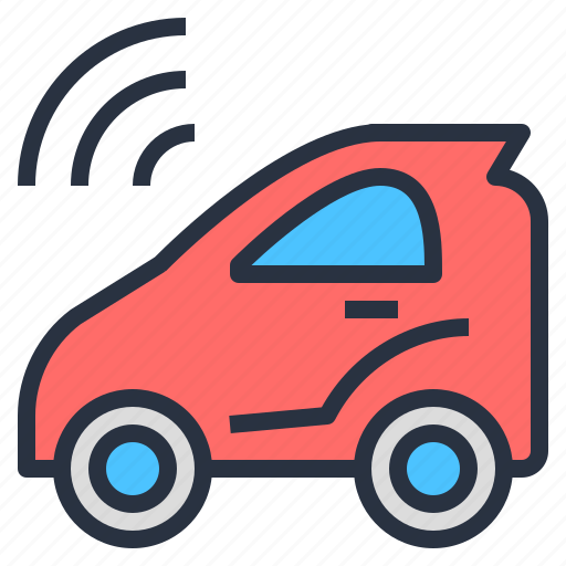 Automatic, car, drive, driverless, self, technology, vehicle icon - Download on Iconfinder