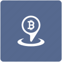 bitcoin, geo, location, money, pin, pointer