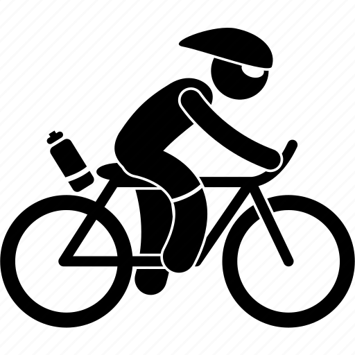Bicycle, bike, cyclist, iron, man, race icon - Download on Iconfinder
