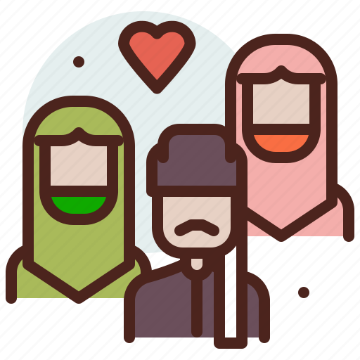 Belief, cultures, muslim, poligamy, ramadan, religion icon - Download on Iconfinder