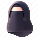 niqab, islam, ramadhan
