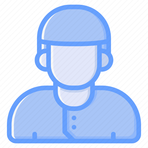 Muslim, man, religious, islam, person, people, avatar icon - Download on Iconfinder