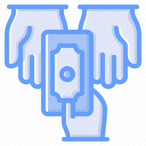 Donation, charity, donate, money, investment, hand icon - Download on Iconfinder