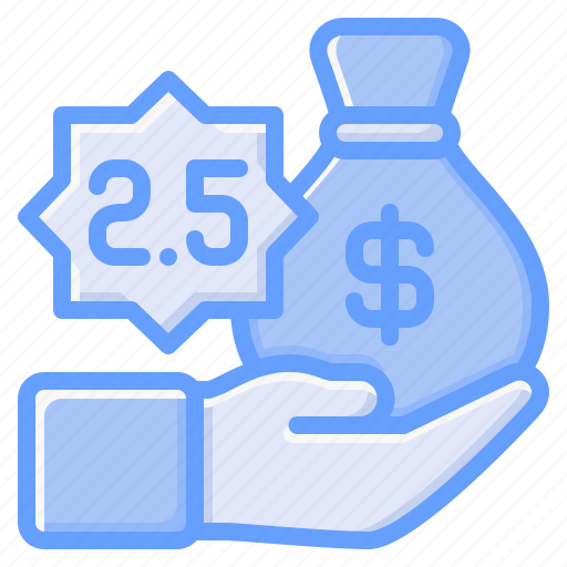 Zakat, charity, donation, donate, money, investment icon - Download on Iconfinder