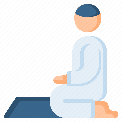 Shalat, salat, prayer, praying, muslim, islam, religious icon - Download on Iconfinder