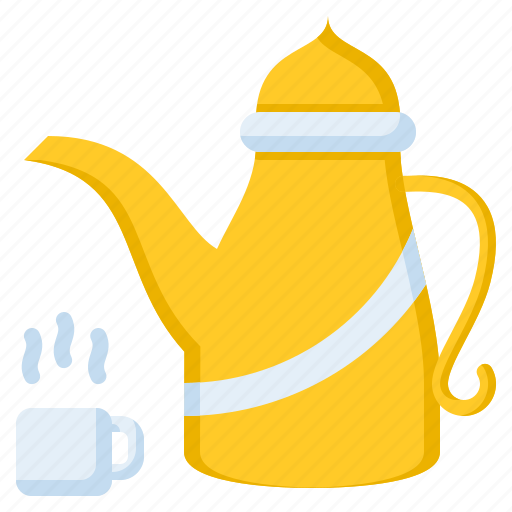Tea pot, kettle, tea kettle, coffee pot, teapot, drink, cup icon - Download on Iconfinder