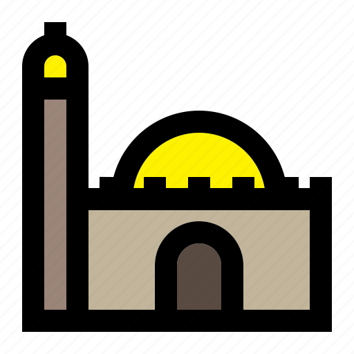 Color, islamic, mosque, muslim icon - Download on Iconfinder