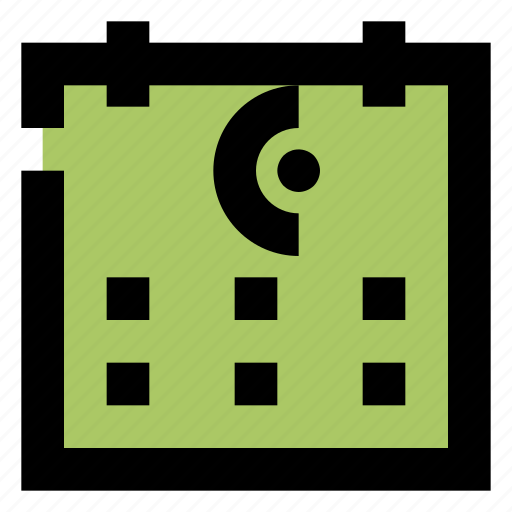 Calendar, islamic calendar, schedule, date icon - Download on Iconfinder