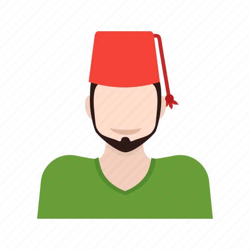 Arab, arabic, culture, hat, islamic, man, turkish icon - Download on Iconfinder