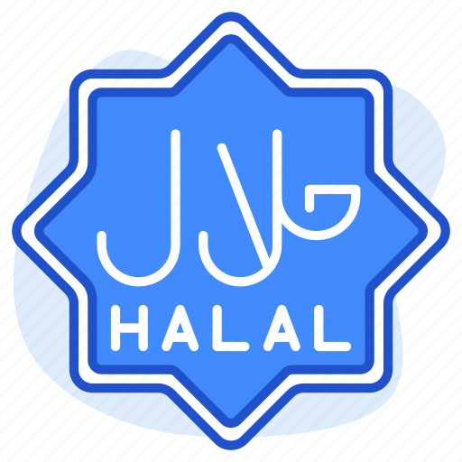 Halal, muslim, food, islam, religion, label, arabic icon - Download on Iconfinder