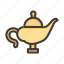 magical lamp, aladdin, ancient, arabian, magic 