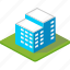 building, city, factory, house, isometric, town, village 