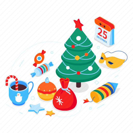 New, year, christmas, december, holiday icon - Download on Iconfinder