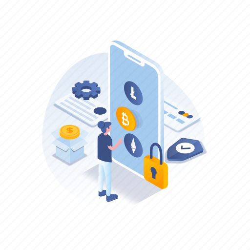 Crypto, wallet, bitcoin, currency icon - Download on Iconfinder
