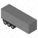 cargo, lorry, trailer, transportation, truck, vehicle
