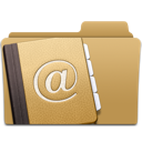 address, contacts, folder