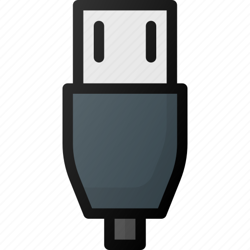 Micro, usb, cable icon - Download on Iconfinder