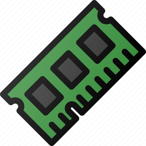 Ram, chip, memory, microchip, it, device icon - Download on Iconfinder