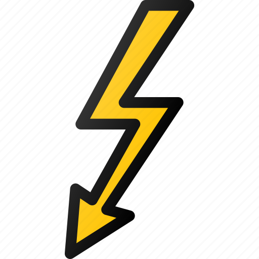 Thunderbolt, symbol icon - Download on Iconfinder