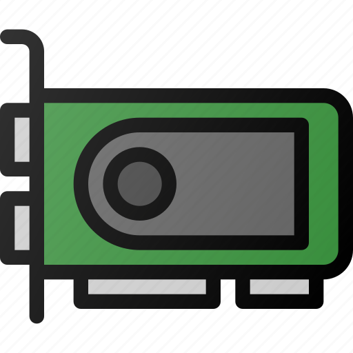 Video, card, graphic, chip, it, device icon - Download on Iconfinder