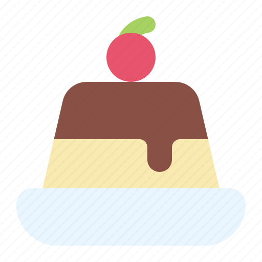 Custard, dessert, cake, jelly, pudding icon - Download on Iconfinder